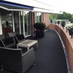Buitentapijt wellness antraciet dakterras