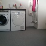 badkamer tapijt grijs foto 3