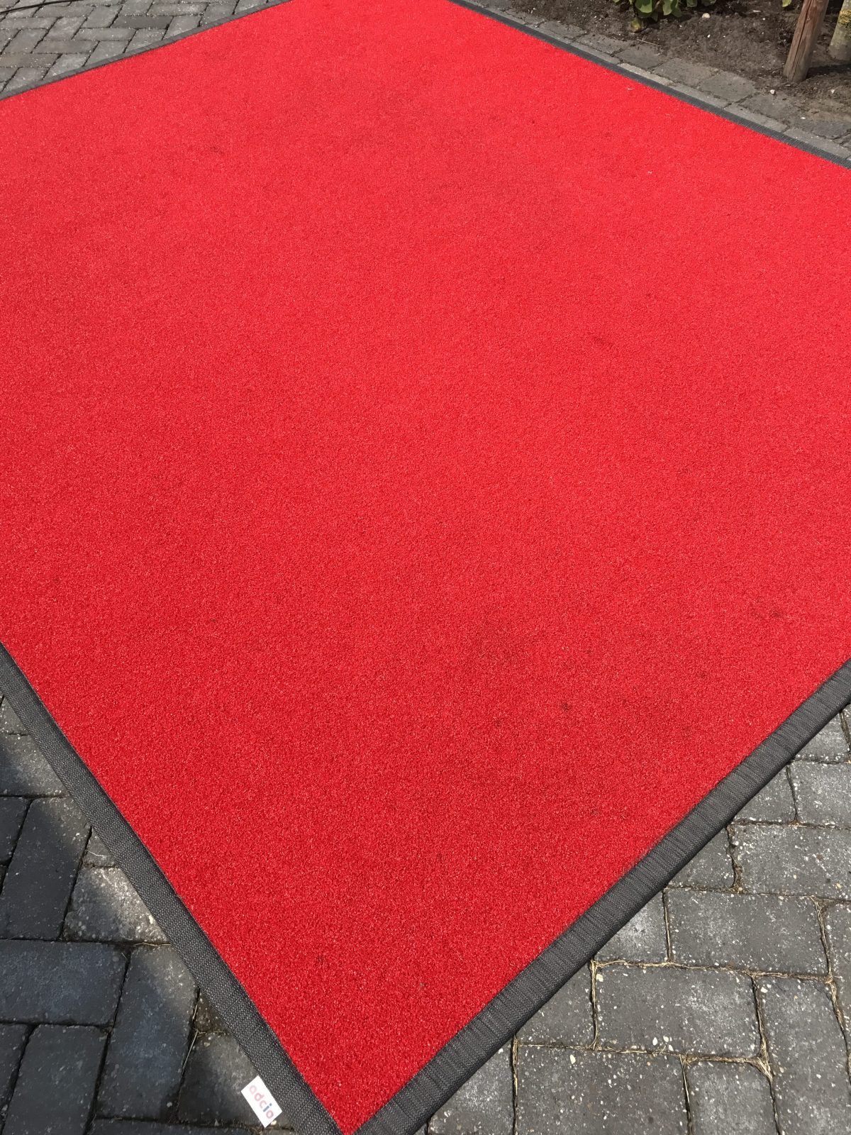 Buitenkleed remix rood foto 2